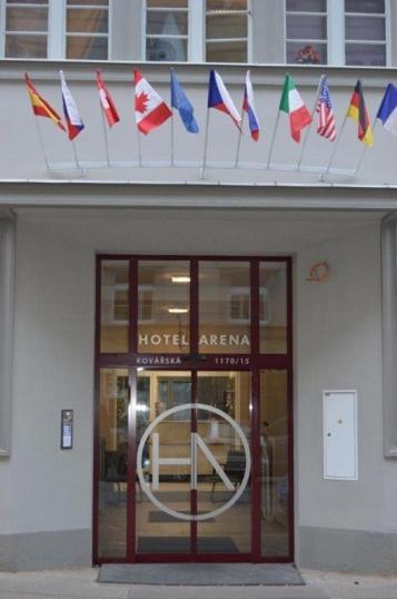 Hotel Aréna Prága Kültér fotó